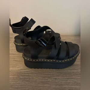 Dr. Martens platform sandals- size 7